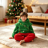 6M-8T Kid Baby Boy Girl Christmas Tree Costume 2 Pcs Set