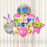 Easter Balloon Bunny Shell Chick Aluminum Festival Party Decoration