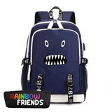 Rainbow Friends Pencil Case Two-piece Schoolbag