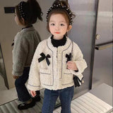 Kid Baby Girl Treasure Jacket Thickened Late Autumn Coats