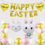 Easter Balloon Bunny Shell Chick Aluminum Festival Party Decoration