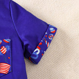 Baby Boy Independence Day Casual Short Sleeve 2 Pcs Set