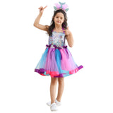 Kid Baby Girl Princess Mermaid Bow Tutu Dresses