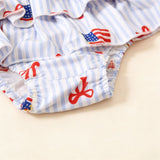 Baby Girl Ins Summer Cute Independence Day 3Pcs/ Set