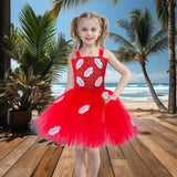 Kid Baby Girl Hawaiian Dance Costume Performance Dresses