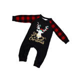 Family Christmas Parent-Child Pajamas Homewear Deer Pajamas