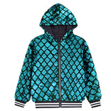 1-12T Kid Baby Girl Boy Plaid Sequins Halloween Party Coats Jacket