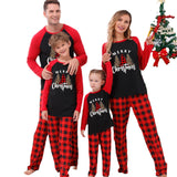 Family Matching Christmas Home Wear Pajamas