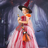 Halloween Children Witches Are Also Crazy Fluffy Yarn Skirt Cross-border New Masquerade Party