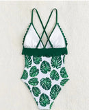 Family Matching Parent-child Bikini Sexy Solid Splicing Mother Daughter Swimsuit