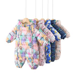 Baby Cotton Jumpsuit Crawling Going Out Winter Rompers