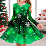 Christmas Fashion Kids Christmas Casual Dress New Year Gifts Christmas