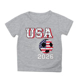 Kid Boy Girl USA Independence Day 250th Anniversary Fashion Summer T-Shirt