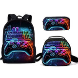 Kid Game Console Handle Schoolbag Students School Season 3 pcs/set