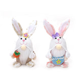 Easter Decorative Plush Rabbit Ears Doll Decorative Ornaments