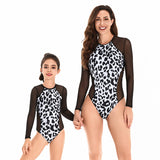 Family Matching Parent-child Swimsuit Bikini Elastic Waist Swimsuit