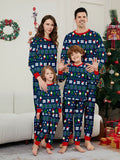 Family Matching Suit European American Parent-child Pajamas