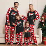 Family Matching Christmas Parent-child  Printed Loungewear Pajamas