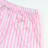 5-12Y Kid Girl Pajamas Autumn Winter Satin Long-sleeved Loungewear Pajamas