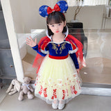 Kid Baby Girl Frozen Snow White Dresses