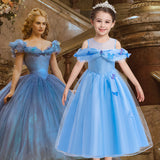 2-10Y Kid Girl Cosplay Cinderella Performance Dresses