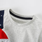 Kid Baby Boy Summer Short Sleeve Casual Breathable Soft Skin-friendly T-shirt Top