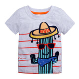 Kid Baby Boy Summer Knitted Bottoming T-Shirts