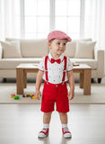 Baby Boy Summer Gentleman Suit  Bow Tie Climbing  5 pcs Sets