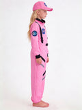 3-8T Kid Boy Girl Spacesuits Astronauts Pilots Performing Halloween Space Costumes