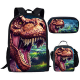Jurassic World Backpack Dinosaur Fantastic Schoolbag