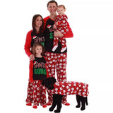 Family Matching Parent-child Cartoon Christmas Pajamas