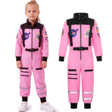 Girls' Space Suits, Children's Halloween Pink Astronaut Costumes