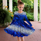 Christmas Fashion Kids Christmas Casual Dress New Year Gifts Christmas