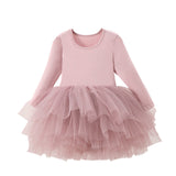 1-5Y Kid Baby Girl Ballet Swan Dance Performance Dress