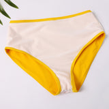 Family Matching Parent-child High Waist Sleeves Split Swimsuit