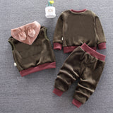 Baby Boys Girls Spring Winter Fashionable Casual 3 Pcs Sets