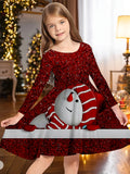 Girls Dress Romantic Color Playful Cartoon Cute Girls Dress