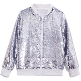 1-12T Kid Baby Boy Girl Sequins Design Dance Trend Hip Hop Coat Jacket