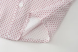 6M-5T Kid Baby Boys Banquet Bow Printed 4 Pcs Set