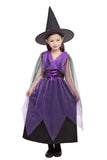 2026 Children's Halloween Costumes European and American Girls Cos Cosplay Witch Show