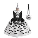 Halloween Dress Pumpkin Witch Cos Cartoon Dress Festival Costume