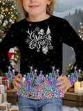 New Girls Cute Casual Fashion High Quality Christmas Women's Long Sleeves