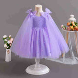 Kid Girls Birthday Violin Piano Host Performance Party Wedding Dress