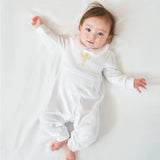 Baby Boy Cute Onesie White Formal Christ Baptism Set