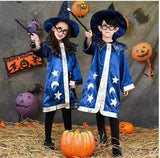 Children's Halloween Costume Little Witch Costume Purple Black Masquerade