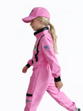 3-8T Kid Boy Girl Spacesuits Astronauts Pilots Performing Halloween Space Costumes