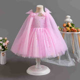 Kid Girls Birthday Violin Piano Host Performance Party Wedding Dress