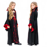 Halloween Children's Witch Costume Cross-border Cosplay Cos Vampire Stage Performance Costume