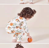 Kid Baby Girl Boy Autumn Long Sleeve Cotton Soft Comfortable Pajamas