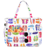 Beach Travel Hand-printed Storage Bag